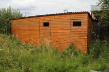кирпично - деревянная дача на участке 9 соток в снт Майский п. Балакирево