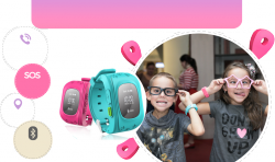 Детские часы со встроенным телефоном и GPS