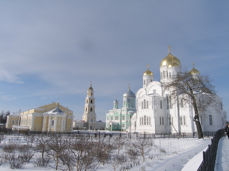 Центральный храм в Дивеево