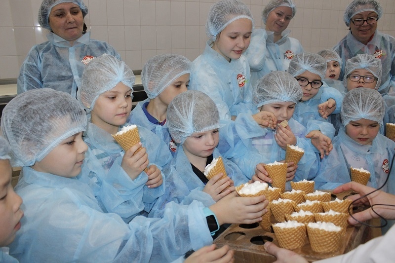 Фабрика мороженого для детей