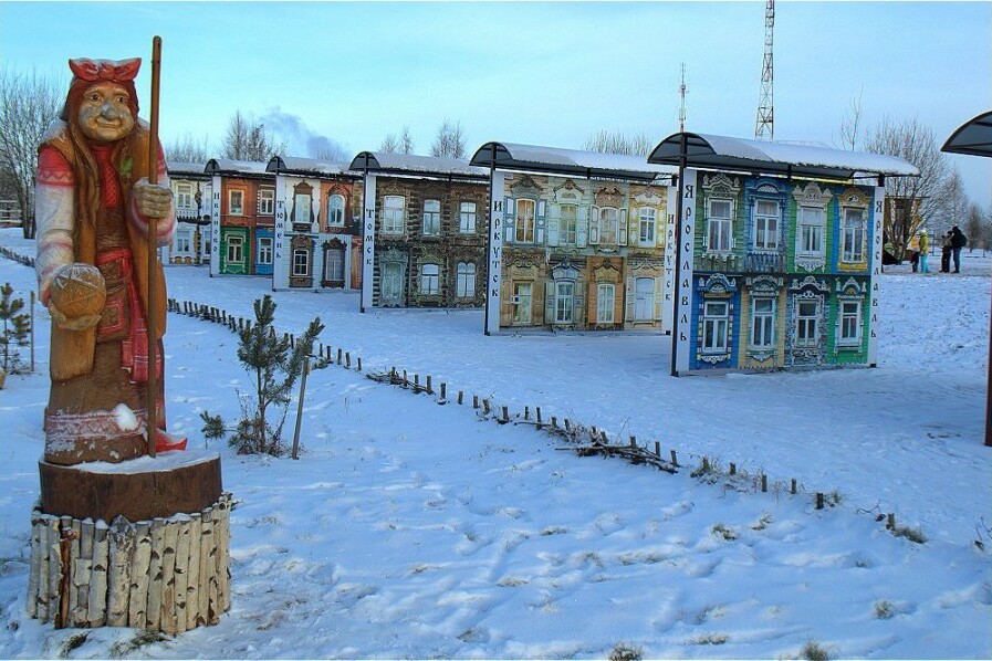 Русский парк в переславле залесском фото